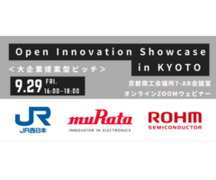【京都・関西の大企業とのマッチングイベント】Open Innovation Showcase in KYOTOのご案内